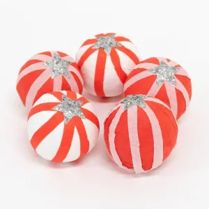 Peppermint Candy Surprise Balls