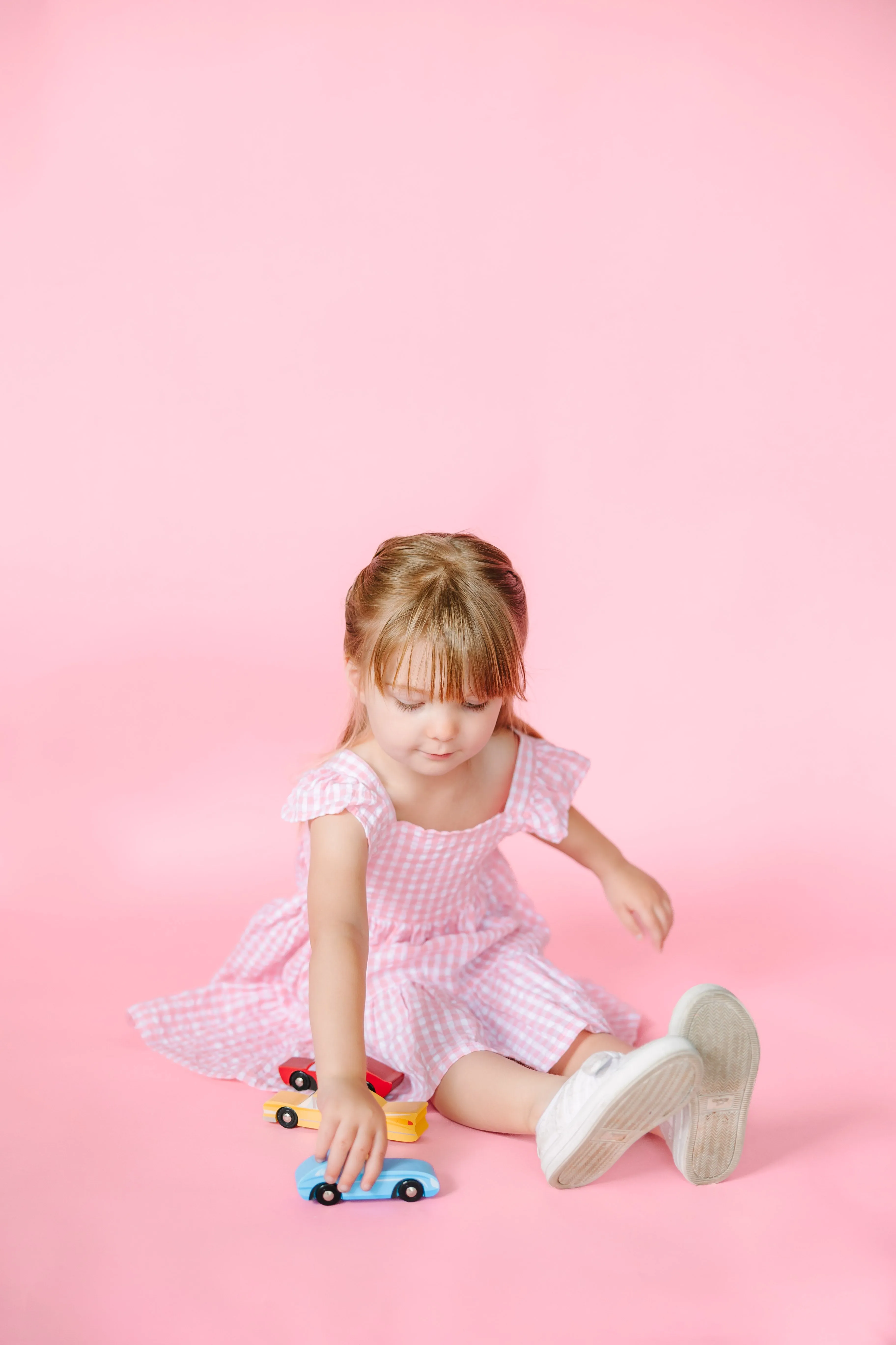 Pink Gingham Sundress