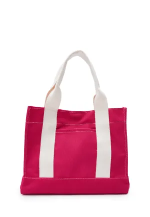 Pink Micro Canvas Bag
