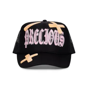 PINK PRECIOUS TRUCKER - BLACK