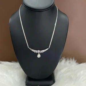 Platinum White Gold Diamond Luxury Chain Ct Dia / 17.1gr / 2.2mm / 17in