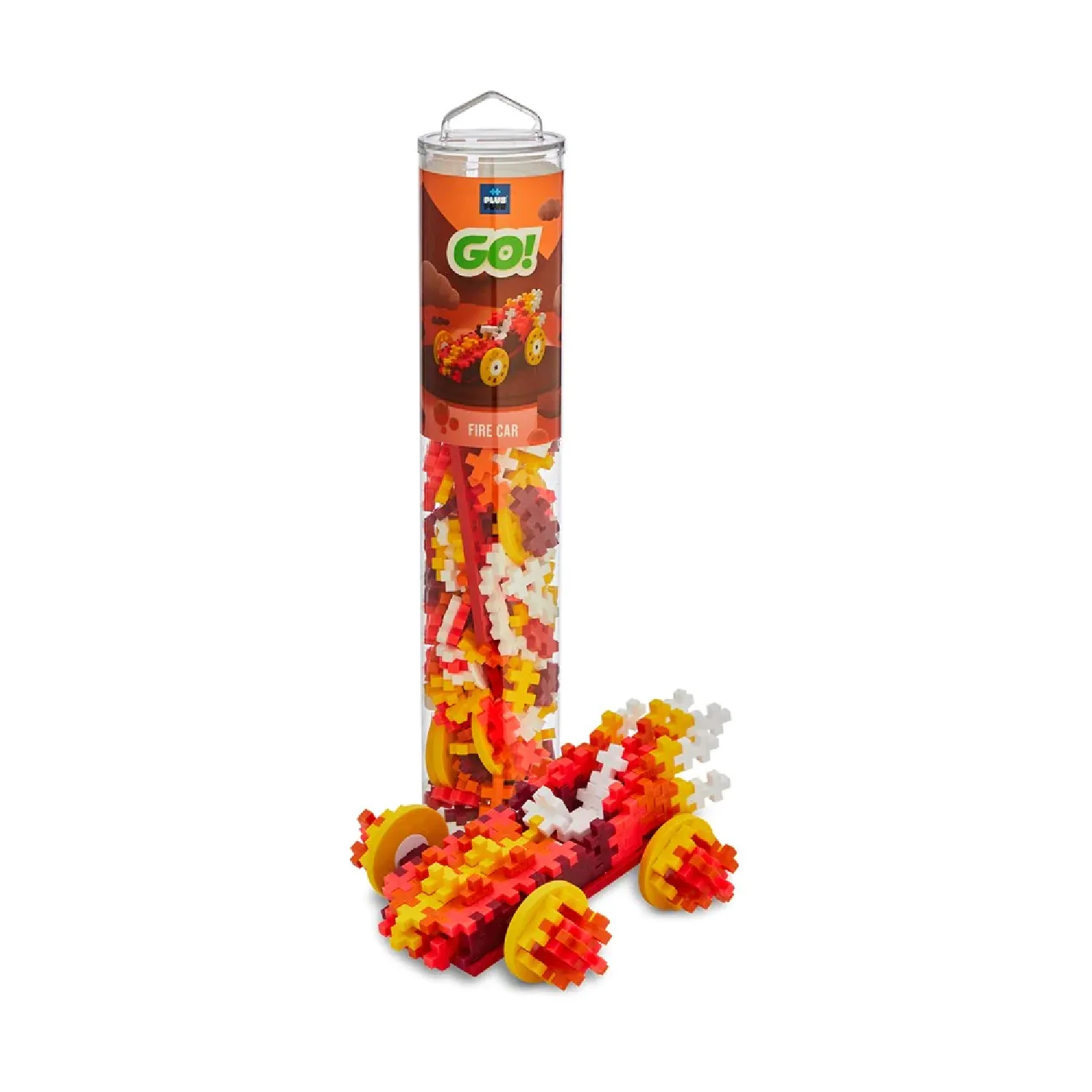 Plus-Plus - 4257 | Plus-Plus Tube GO Color Cars Fire 200 pcs