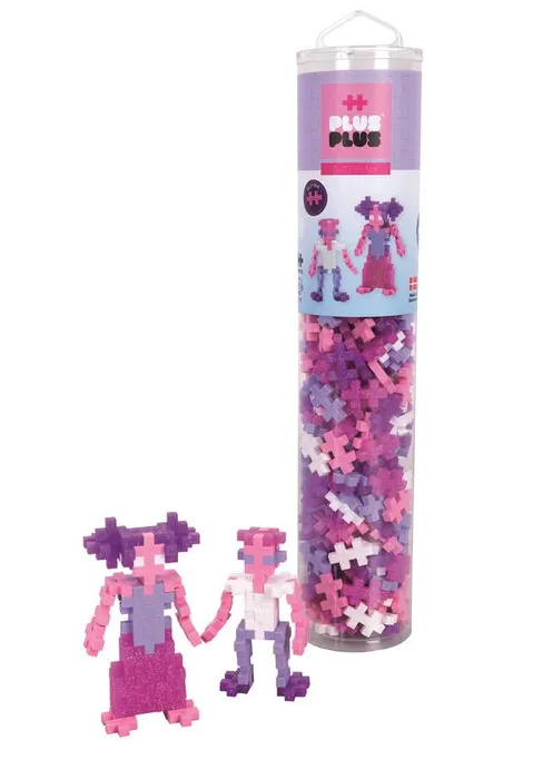 Plus Plus Glitter Mix - 240Pc Tube