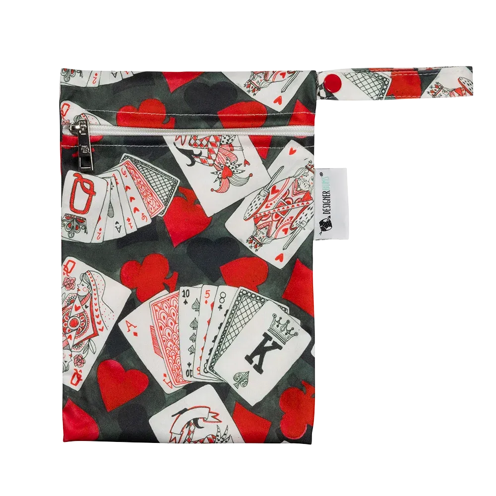 Poker Face Mini Wet Bag