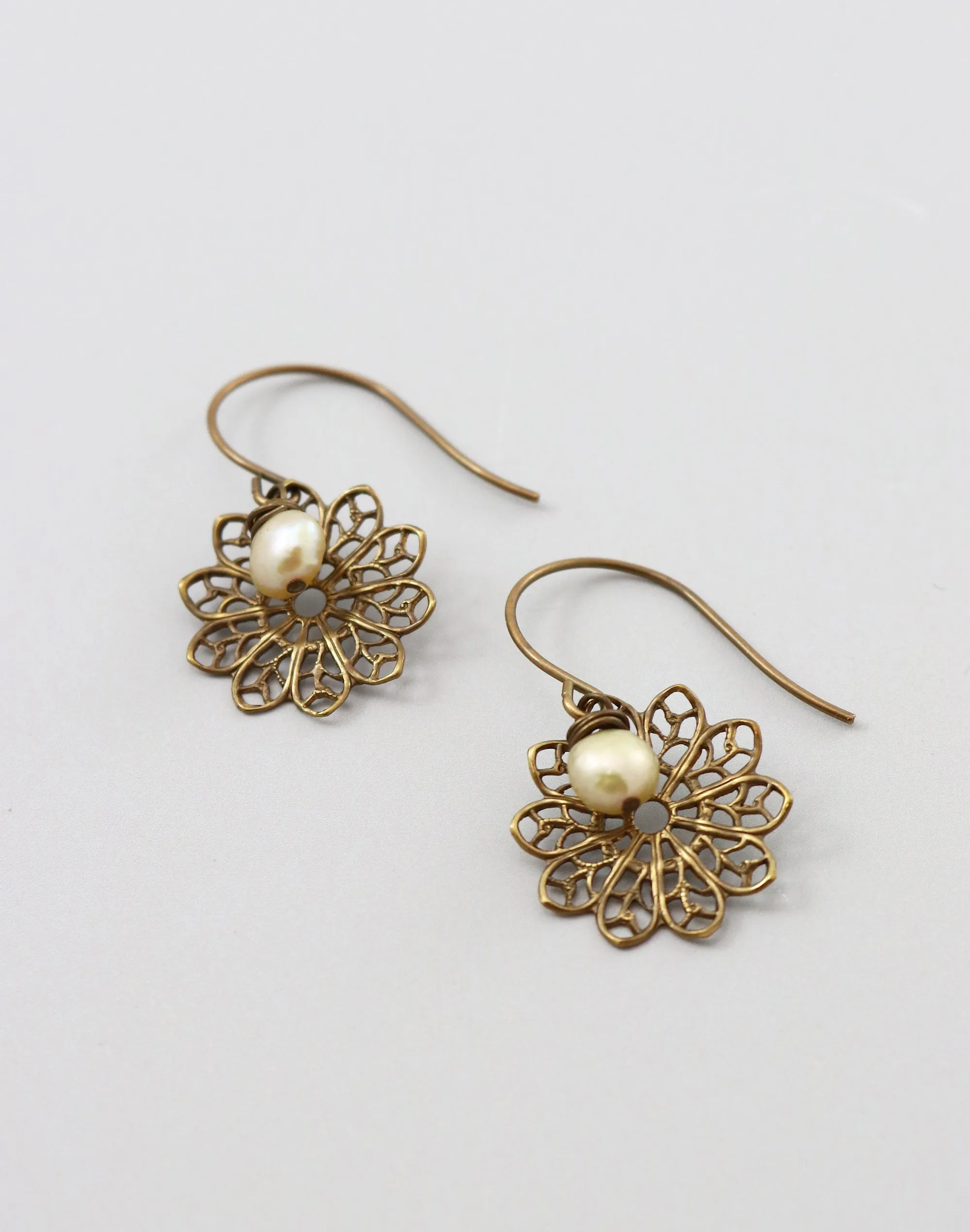 Precious Lace Earrings, (1 pair)