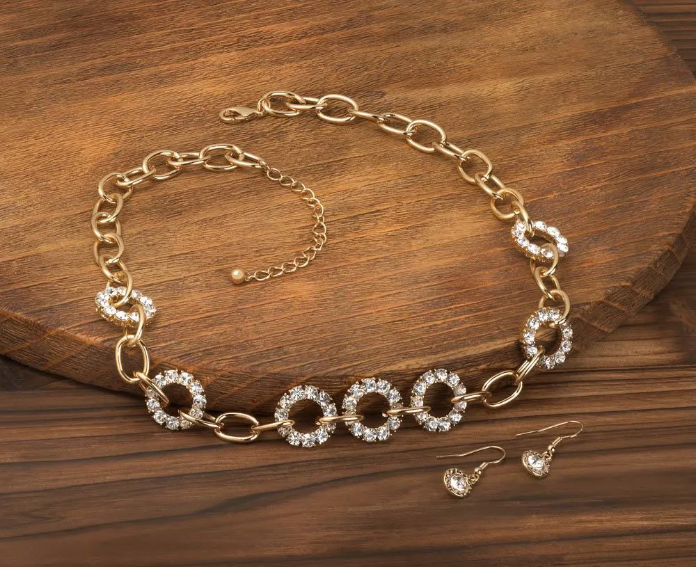 Precious Links Jewelry Set