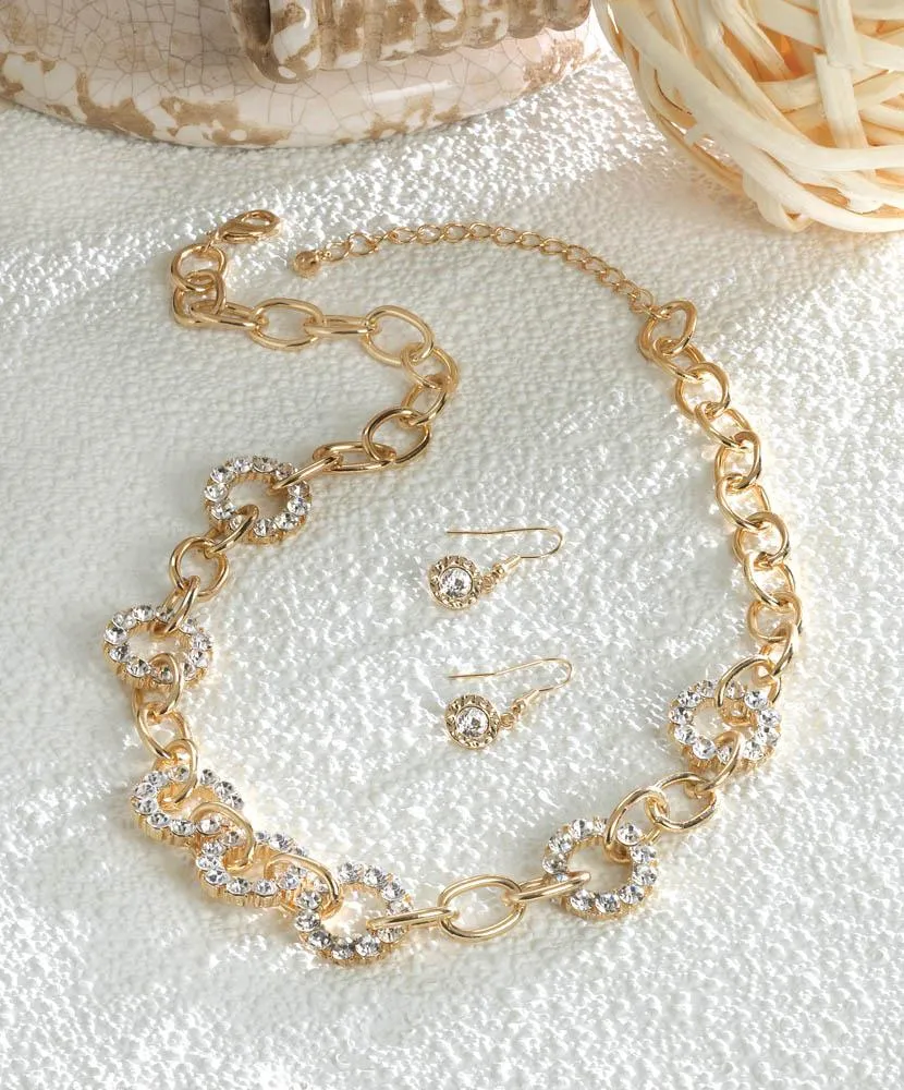 Precious Links Jewelry Set