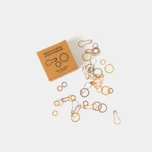 Precious Metal Stitch Markers