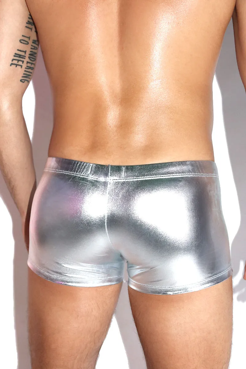 Precious Metallic Trunk- Silver