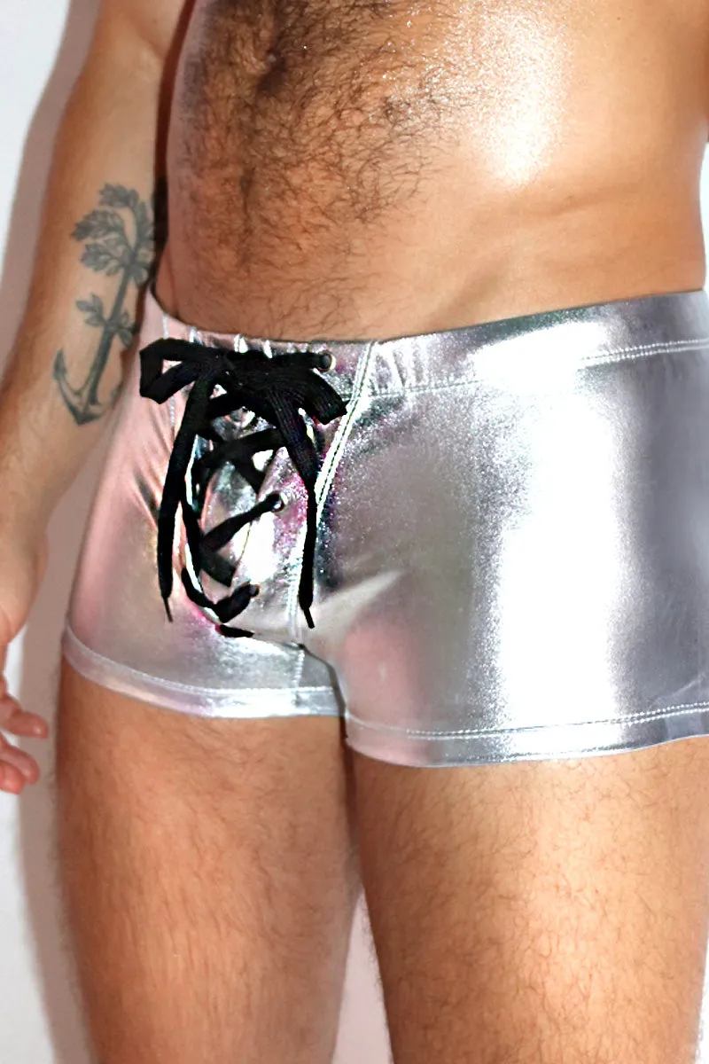 Precious Metallic Trunk- Silver