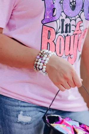 Precious Pearls Bracelet Set - Gold