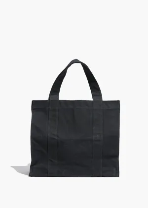 Preorder | Waxed Canvas Tote | Black