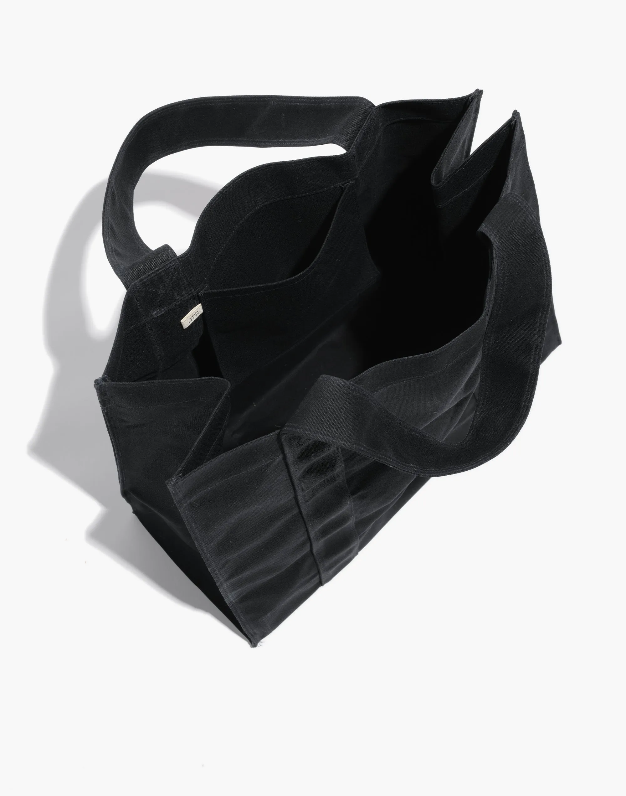 Preorder | Waxed Canvas Tote | Black