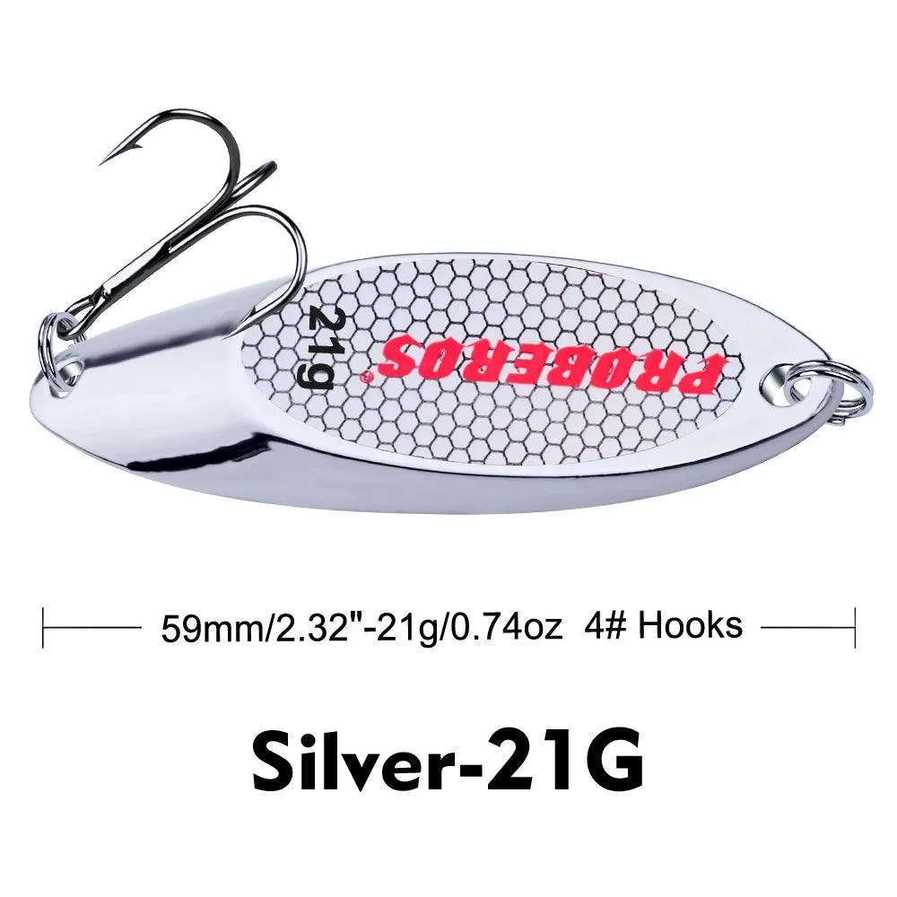 PRO BEROS Metal Jigging Spoon (0.1oz - 1.4oz)