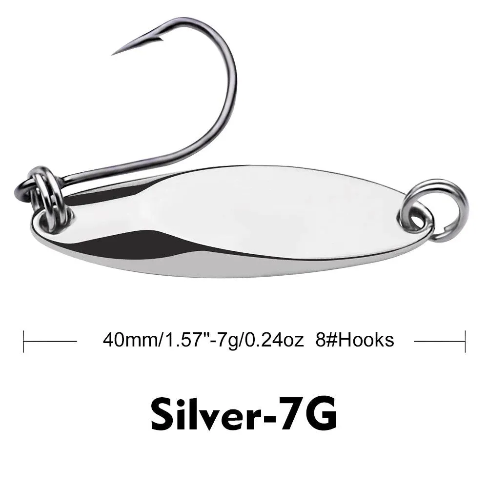 PRO BEROS Metal Jigging Spoon (0.1oz - 1.4oz)