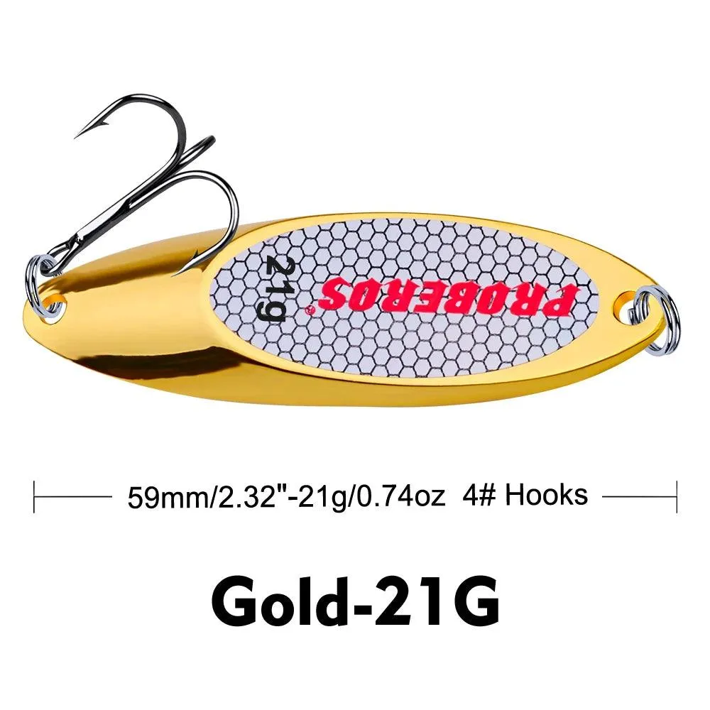 PRO BEROS Metal Jigging Spoon (0.1oz - 1.4oz)