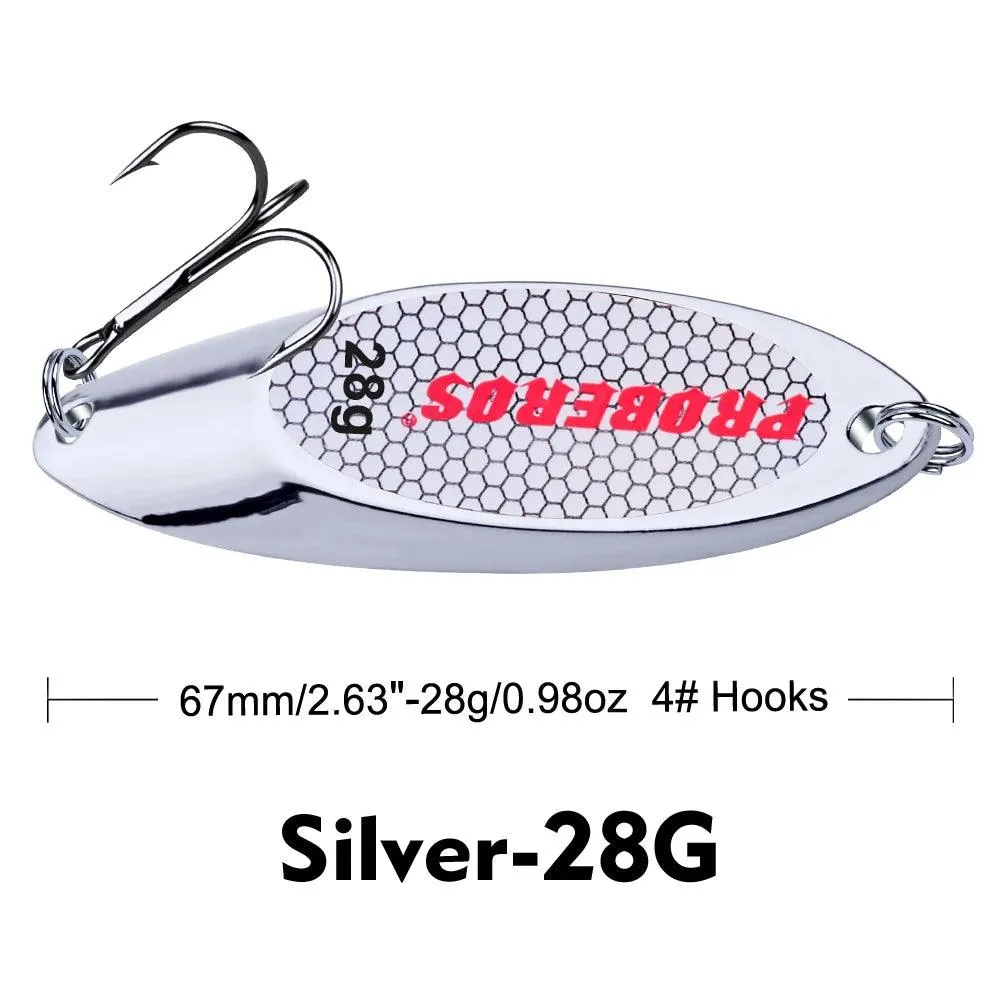 PRO BEROS Metal Jigging Spoon (0.1oz - 1.4oz)