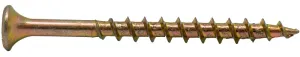 ProFIT 0333108G Screw, #8 Thread, 1-5/8 in L, Coarse Thread, Bugle Head, Star Drive, Steel, Yellow Zinc, 217 PK :BX: QUANTITY: 1