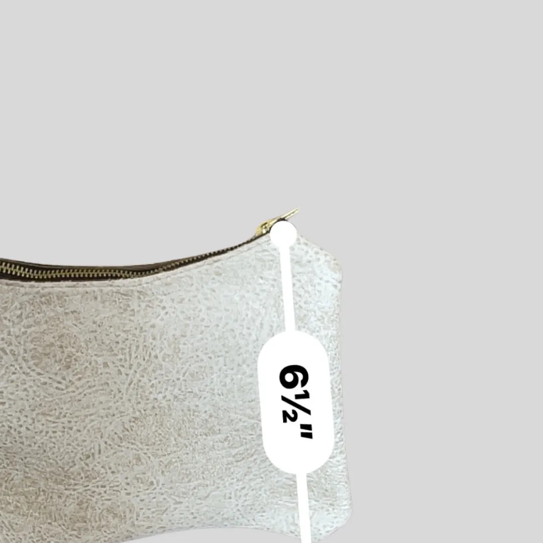"Beige Vegan Leather Bag – Stylish and Eco-Friendly"