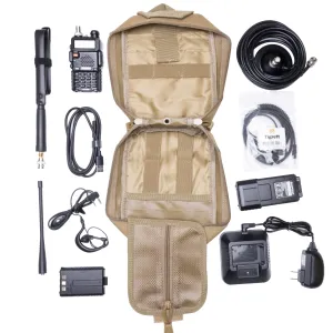 Radio Go Bag for Vehicles With Baofeng UV5R Programmed Radio