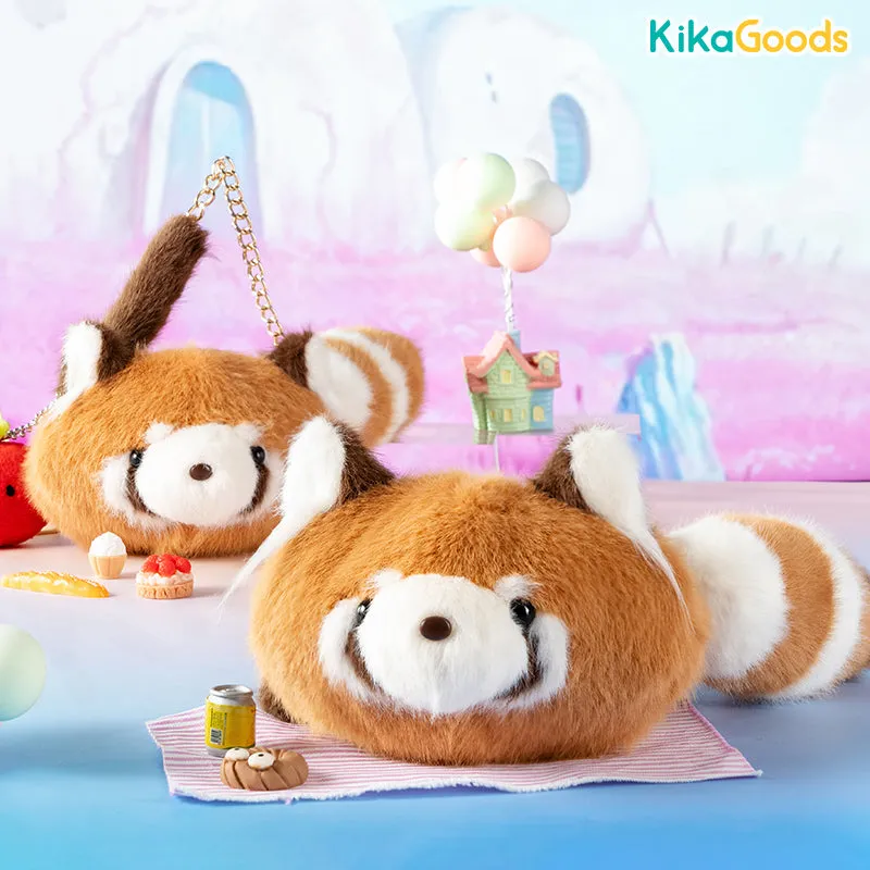 Red Panda Headphone Bag