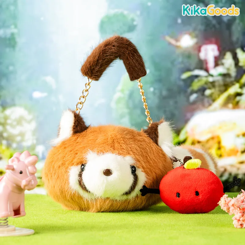 Red Panda Headphone Bag