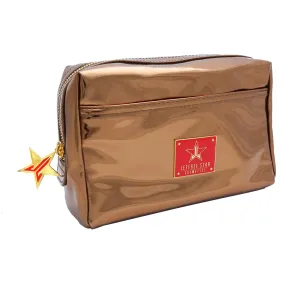 Reflective Copper Makeup Bag