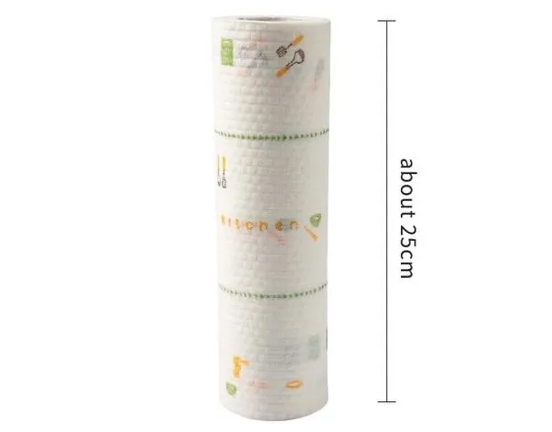 Reusable Bamboo Paper Towels (1 roll of 50 sheets)