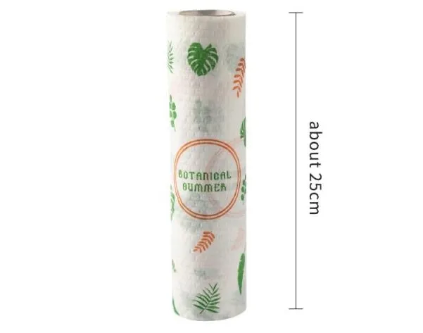 Reusable Bamboo Paper Towels (1 roll of 50 sheets)