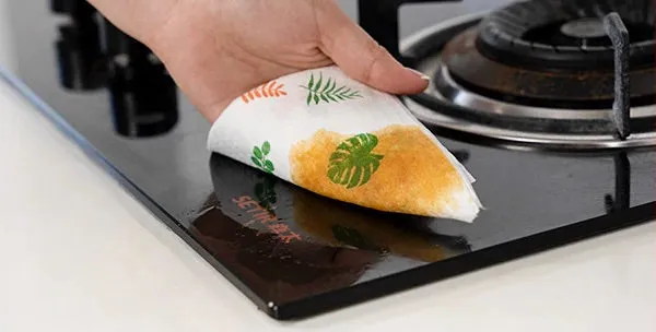 Reusable Bamboo Paper Towels (1 roll of 50 sheets)