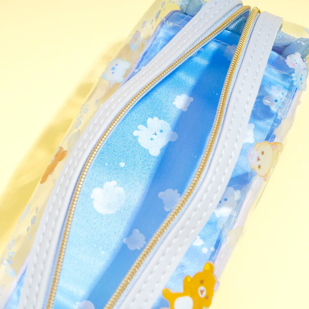Rilakkuma Ocean Relaxed Mood Double-Sided Pencil Case