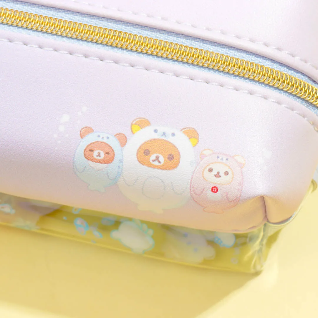 Rilakkuma Ocean Relaxed Mood Double-Sided Pencil Case