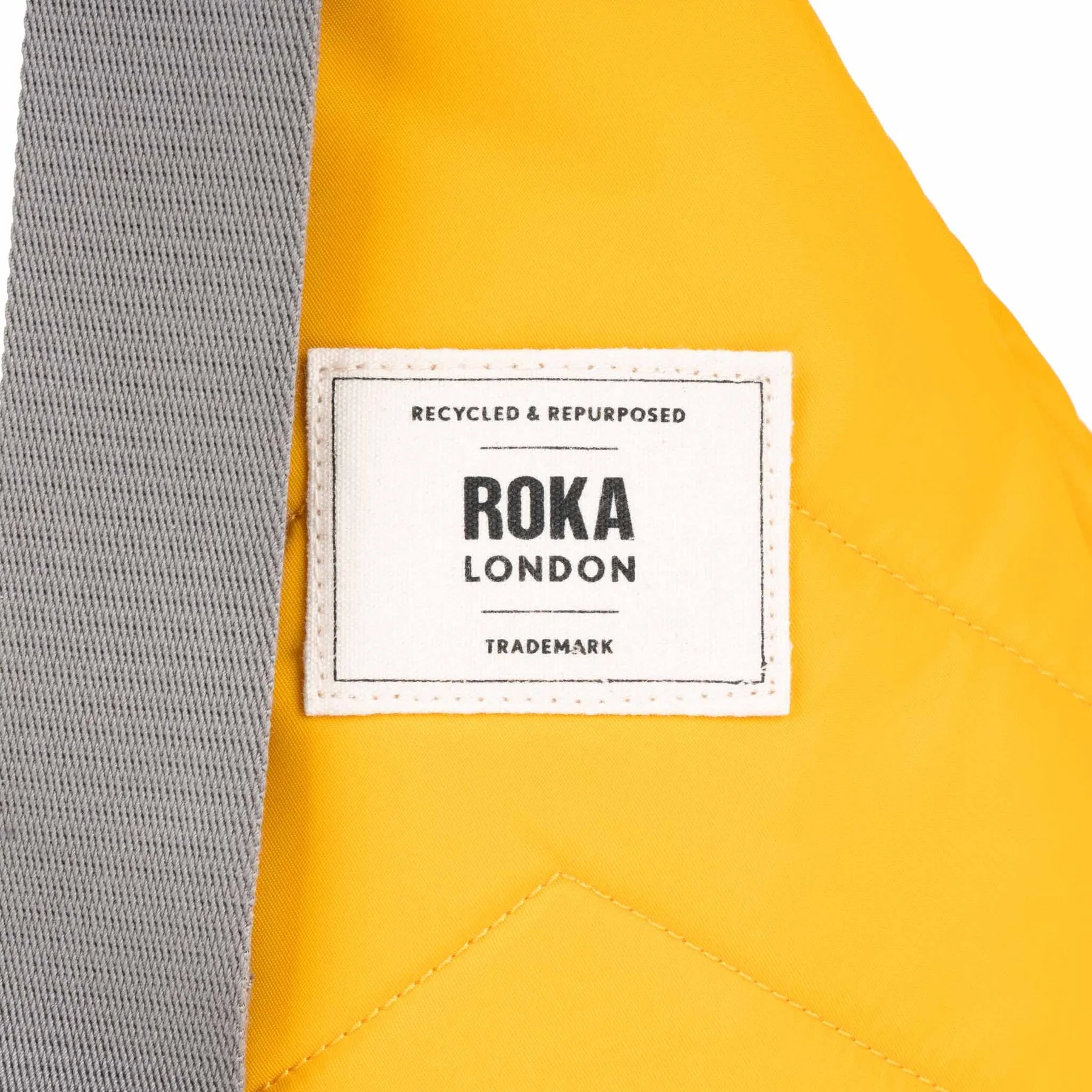 ROKA Willesden B Large Recycled Nylon Bag - Saffron