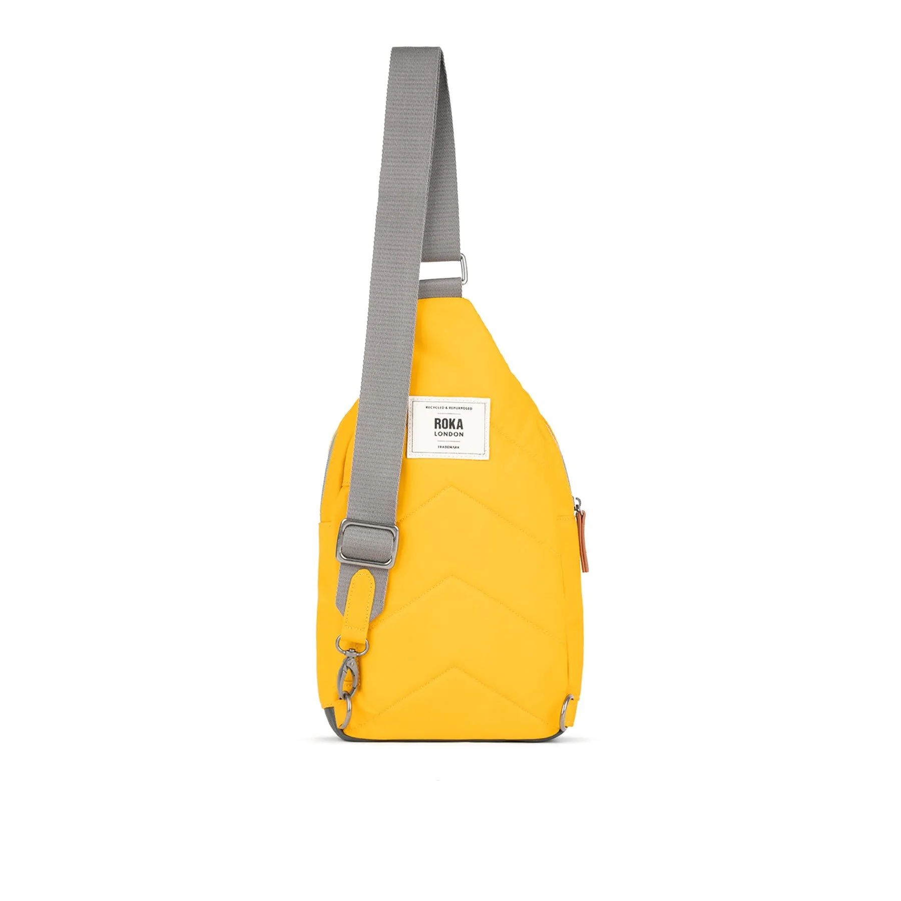 ROKA Willesden B Large Recycled Nylon Bag - Saffron