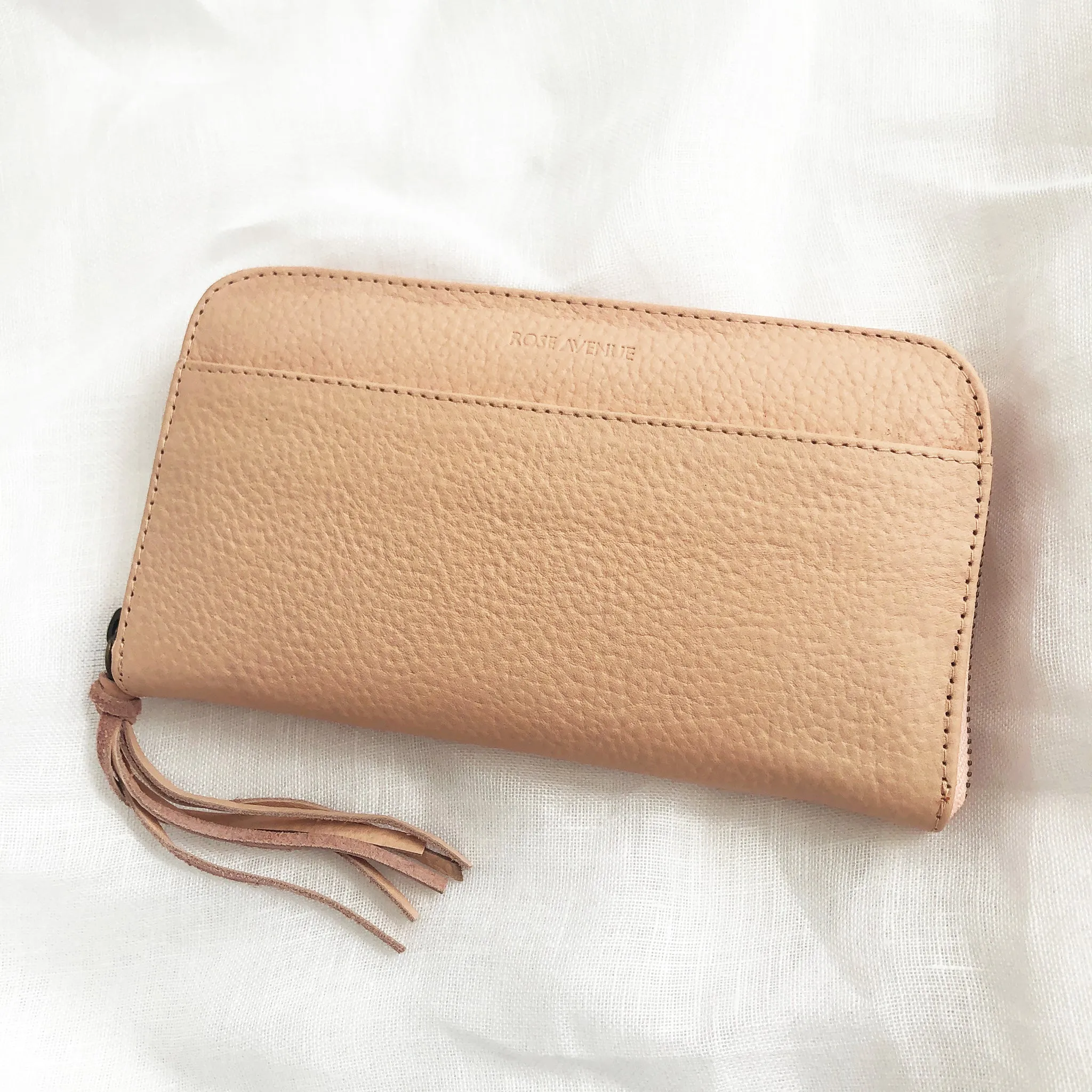 Rose Avenue Leather Pouch Wallet