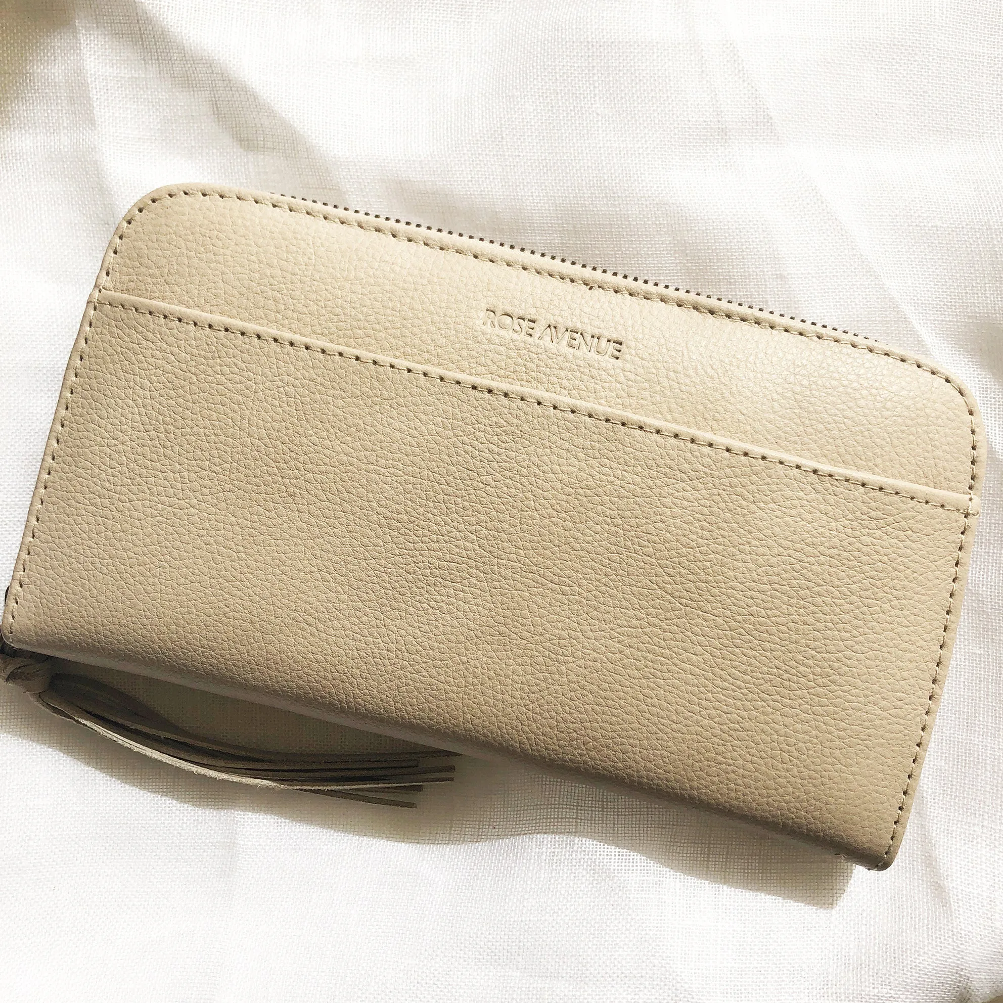 Rose Avenue Leather Pouch Wallet