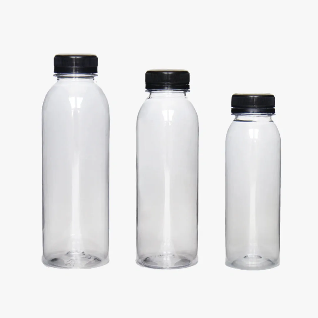 Round Shaped PET Bottles | 24 oz