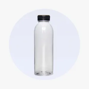 Round Shaped PET Bottles | 24 oz