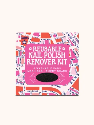 Rues De Paris Reusable Nail Polish Remover Kit