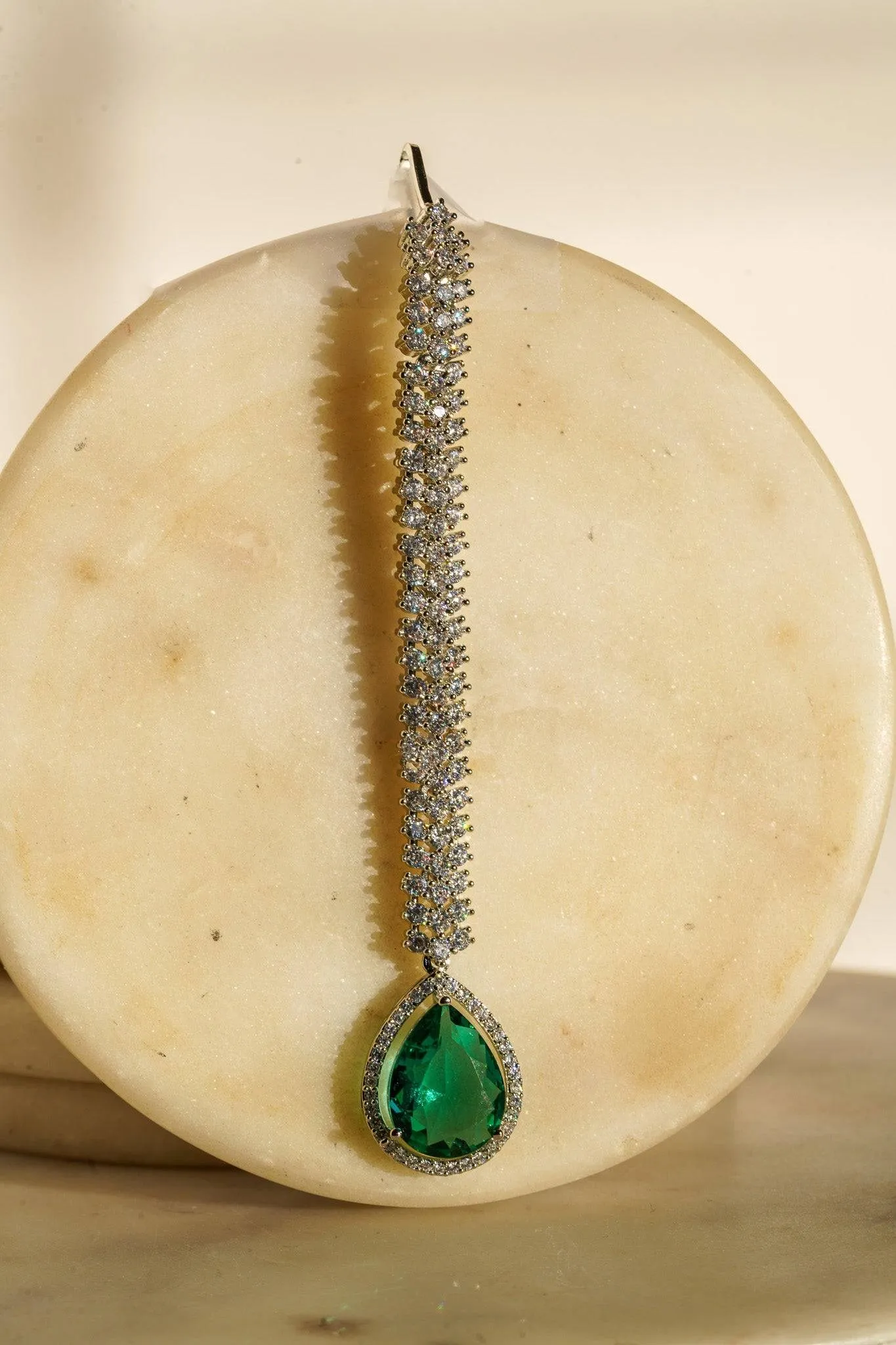 Safi - Diamanté Accent Maang Tikka