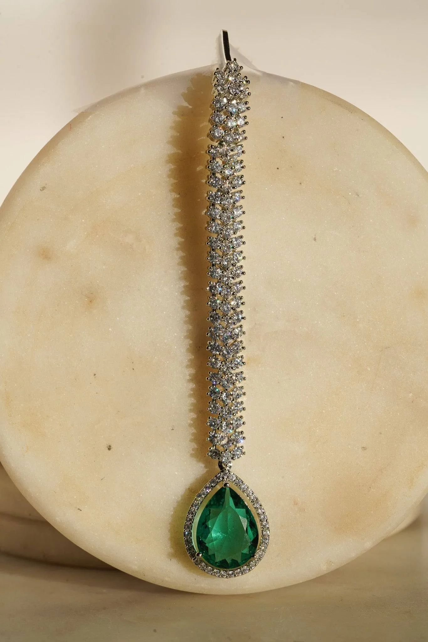 Safi - Diamanté Accent Maang Tikka