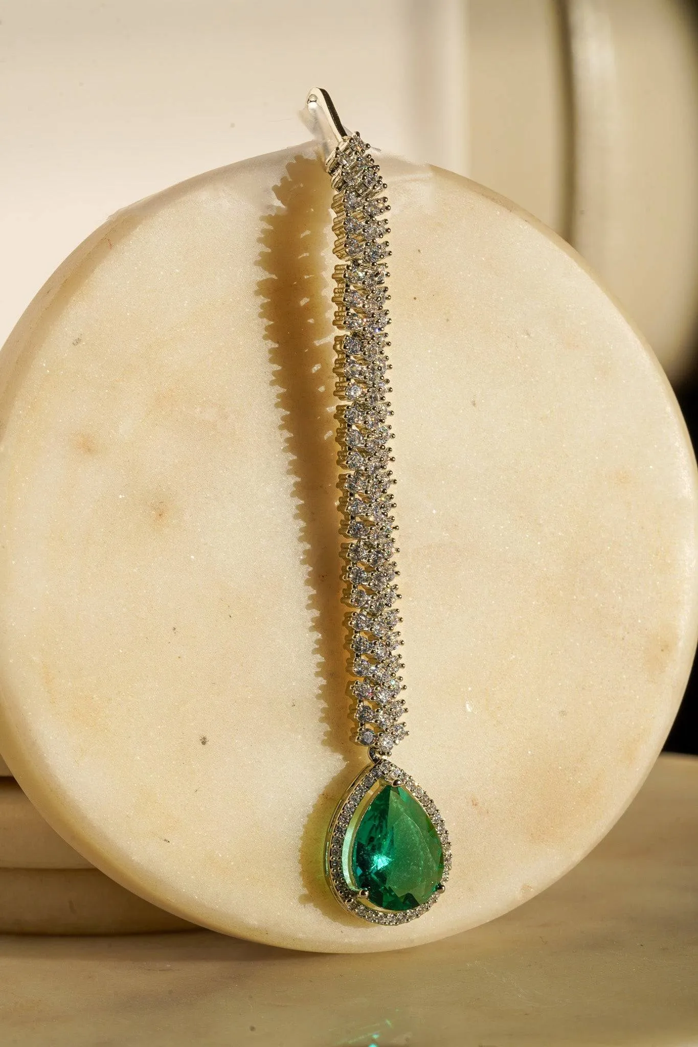 Safi - Diamanté Accent Maang Tikka