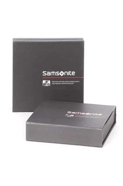 Samsonite - Leather Wallet - Black