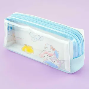 Sanrio Characters Funyumaru Twin Zipper Pen Pouch