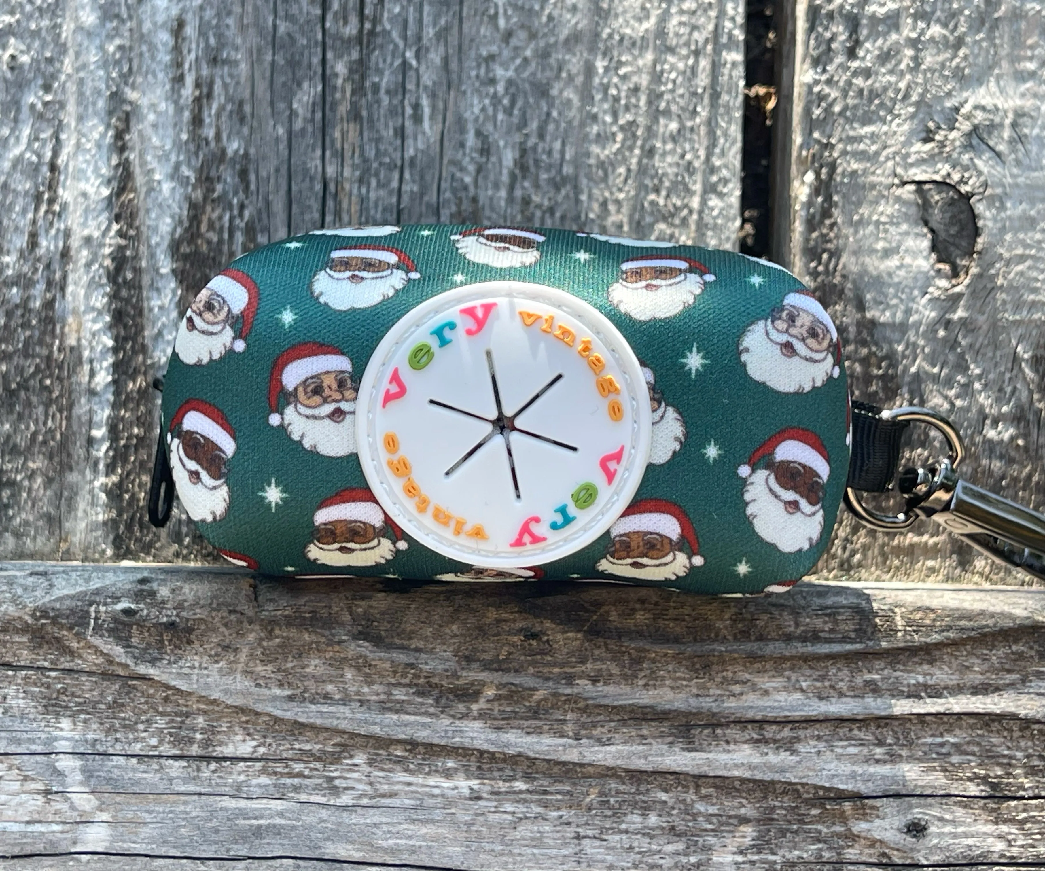 Santa - Matching Dog Poop Bag Holder