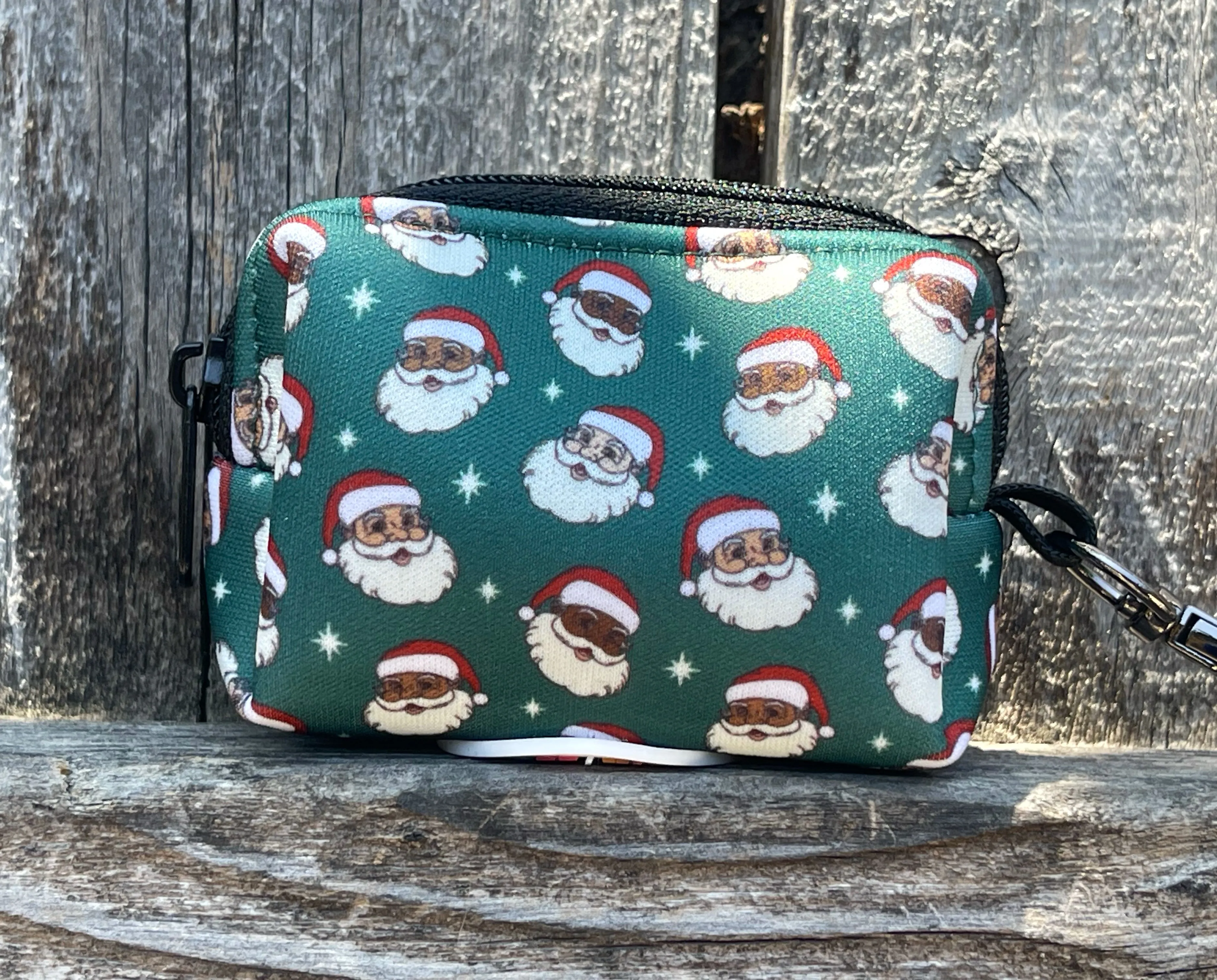 Santa - Matching Dog Poop Bag Holder