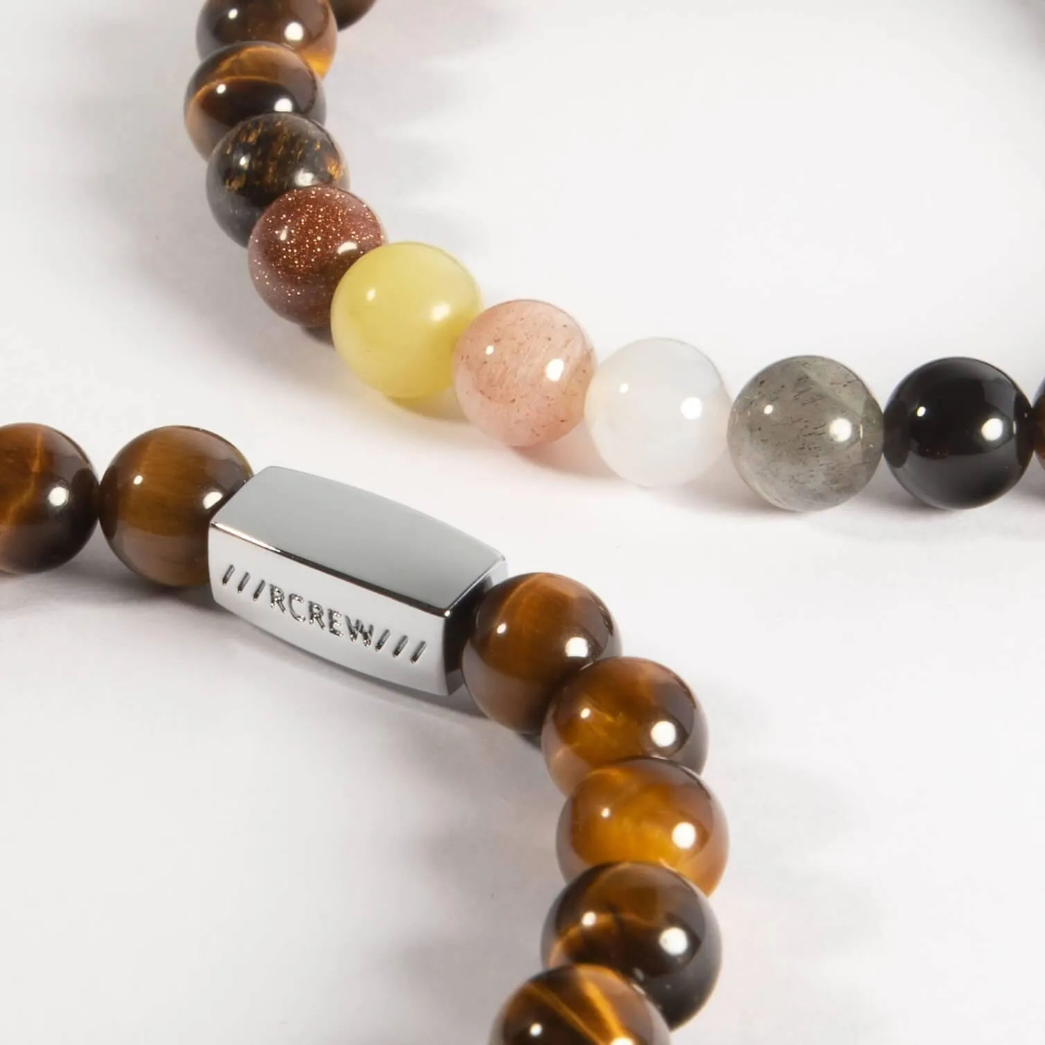 Semi-Precious Bear Bracelet
