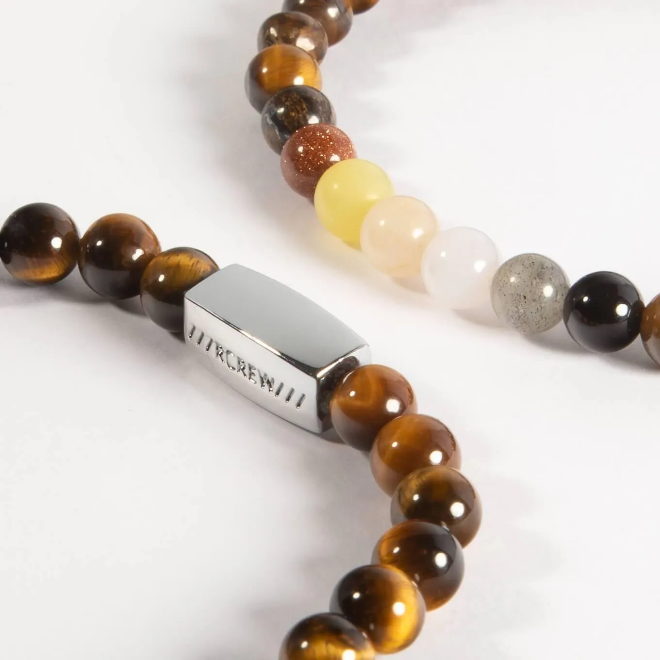 Semi-Precious Bear Bracelet