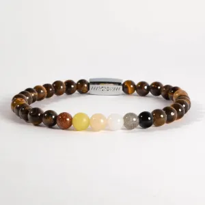 Semi-Precious Bear Bracelet