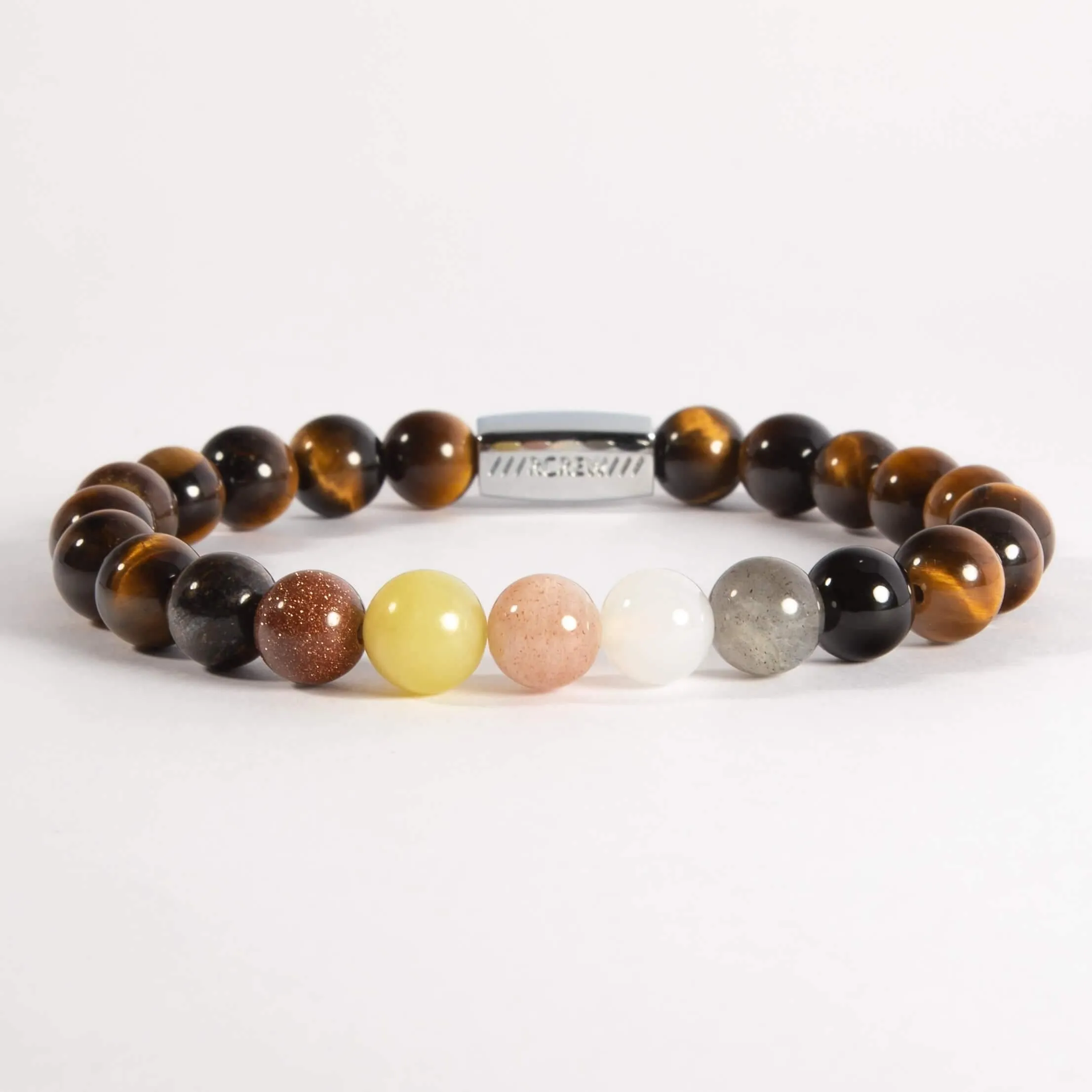 Semi-Precious Bear Bracelet